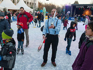 Vorweihnachtliches Eisvergnügen für Kinder 