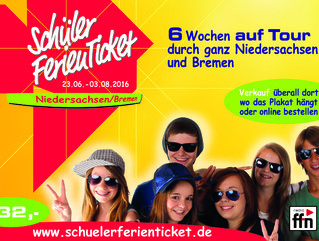 Schülerferienticket 2016