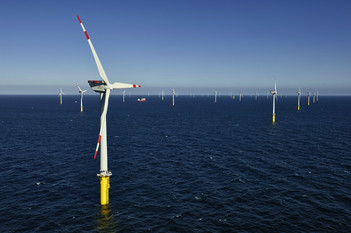 Eröffnung des Offshore-Windparks